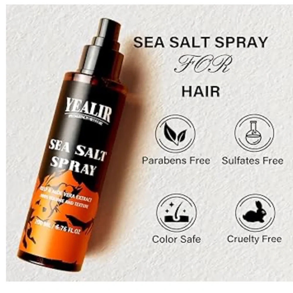 🆕 Yealir Sea Salt Spray for Men